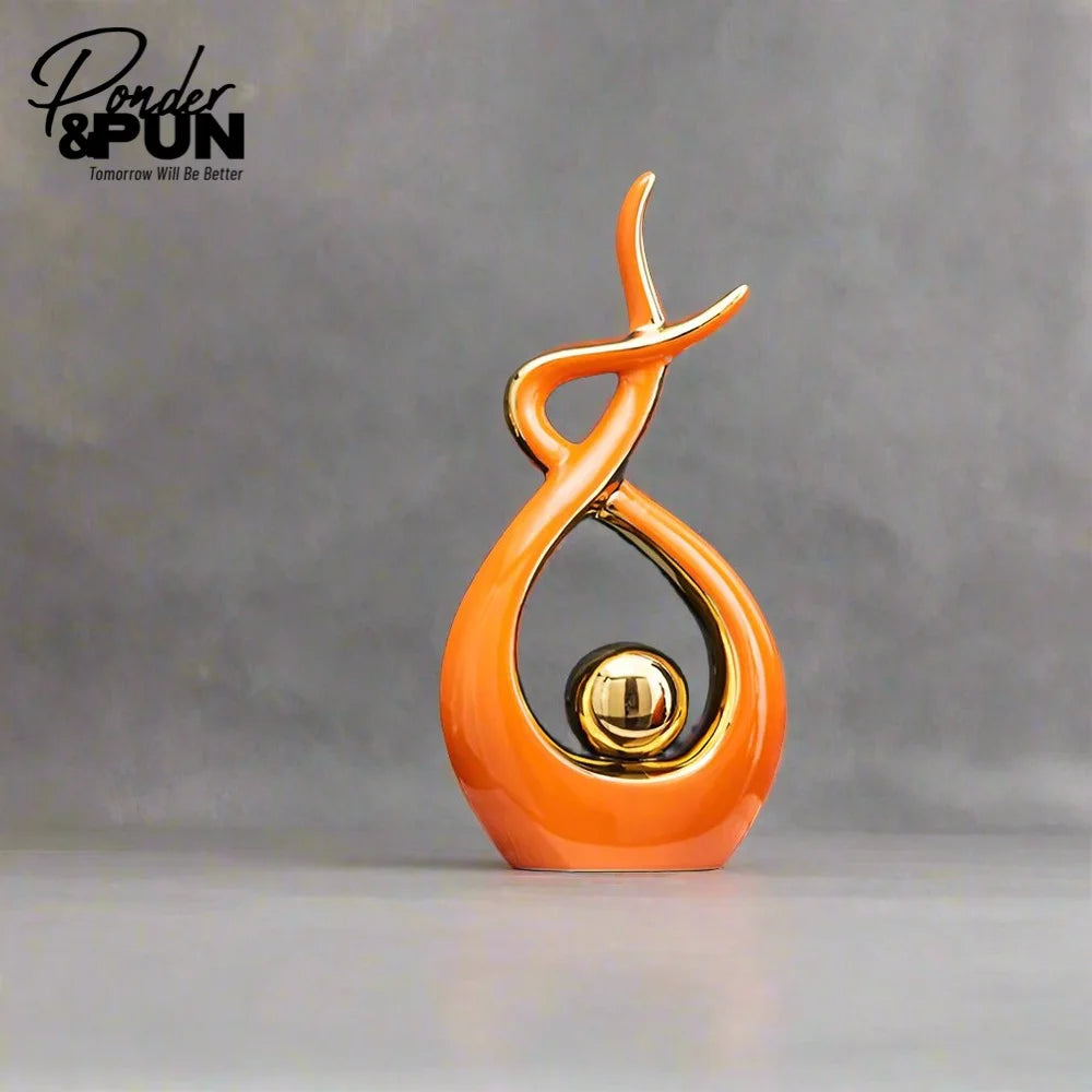 Hign-Concerned Ceramic Art Decor Modern European Style