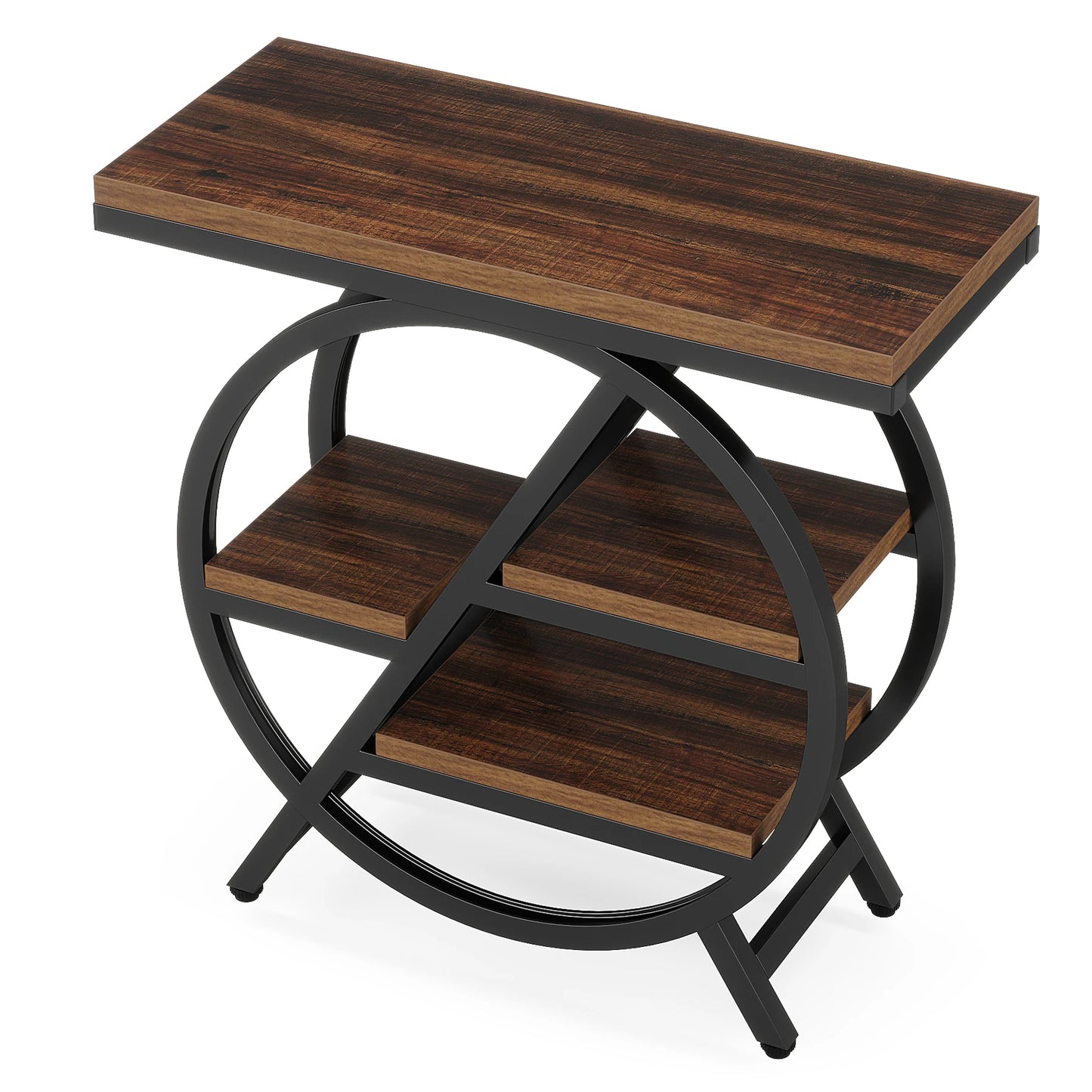 Tribesigns End Table 3 Tier Side Table With Storage