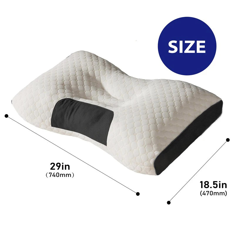 UfistCN Massage Neck Pillow Ergonomic Orthopedic Support
