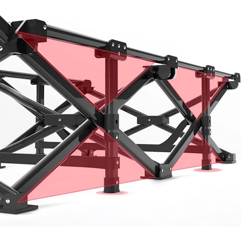 Lightweight Folding Camping Cot For Adults With Cushion