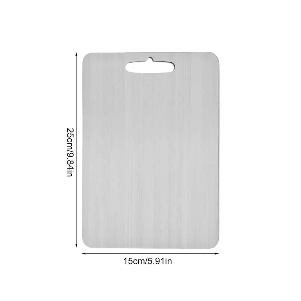 Titanium Double Sided Kitchen Cutting Board With Chop Mat