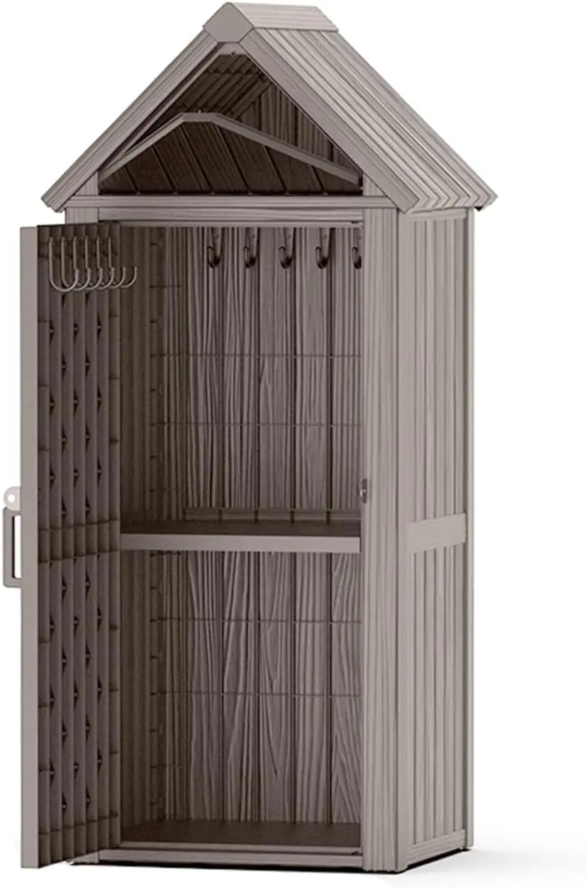 Hign-concerned Resin Outdoor Storage Shed Weatherproof Lock