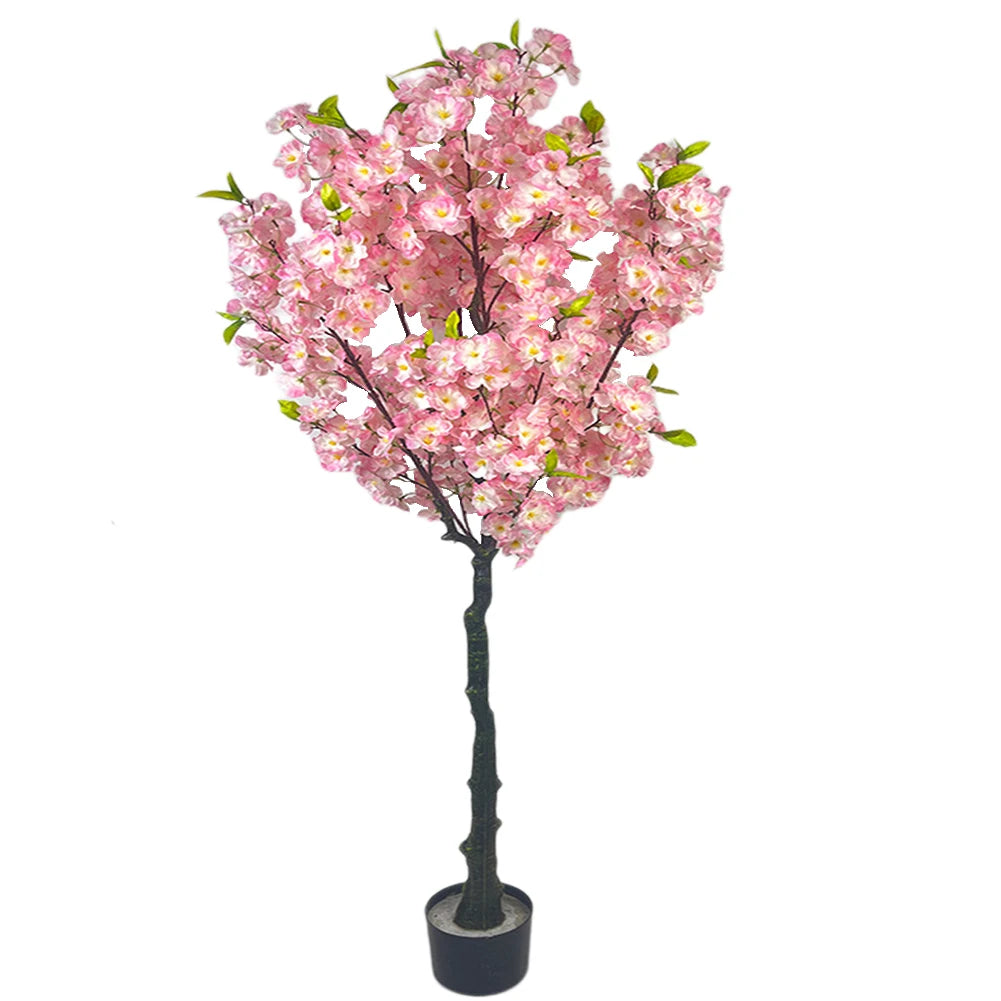 Twisterckcn Artificial Cherry Blossom Tree For Indoor Decor