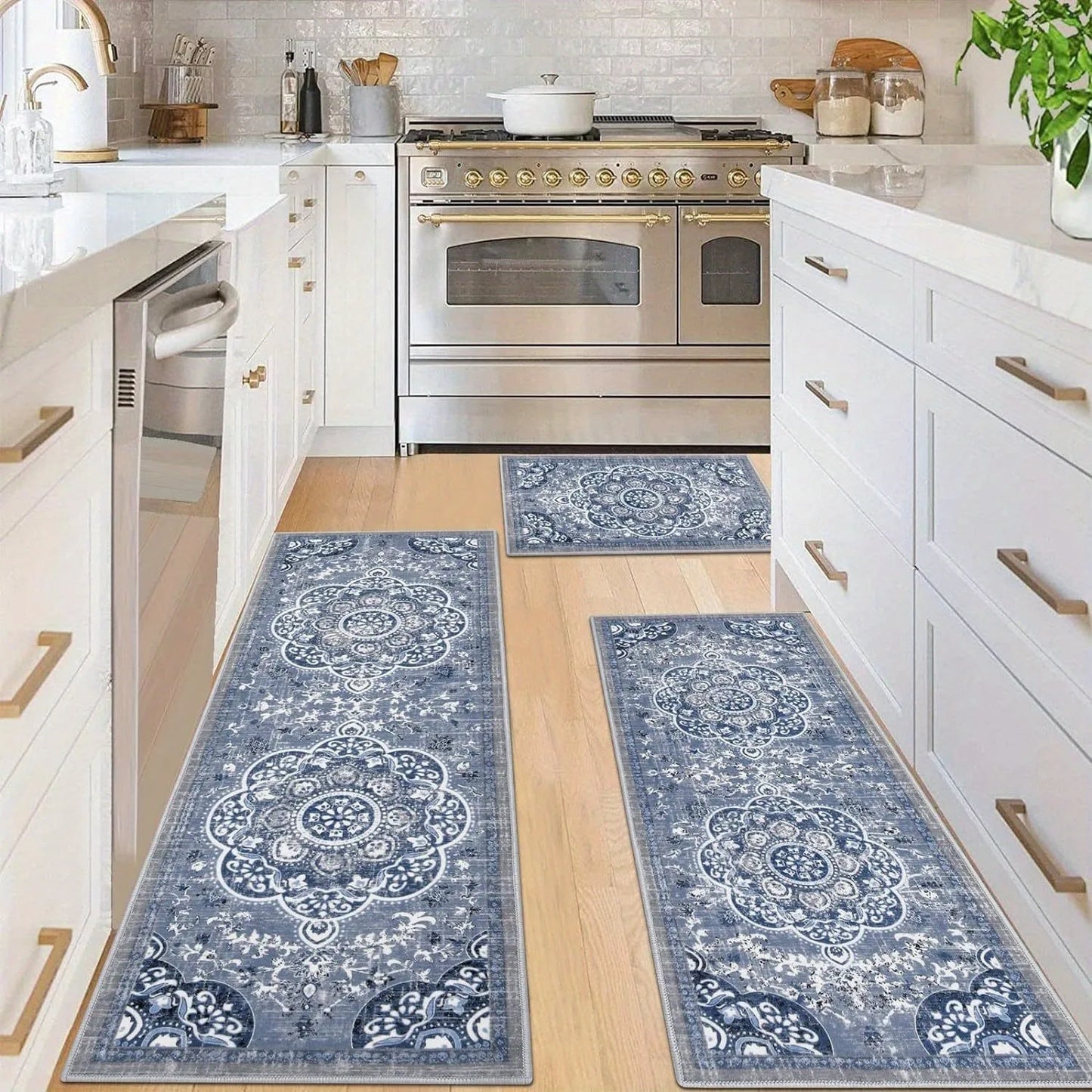 Tianjin Bohemian Kitchen Floor Mats Non Slip Washable Rugs