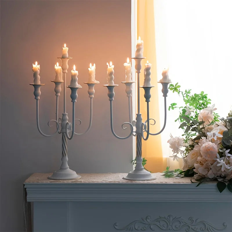 Five Candle Holders For Weddings And Banquet Events