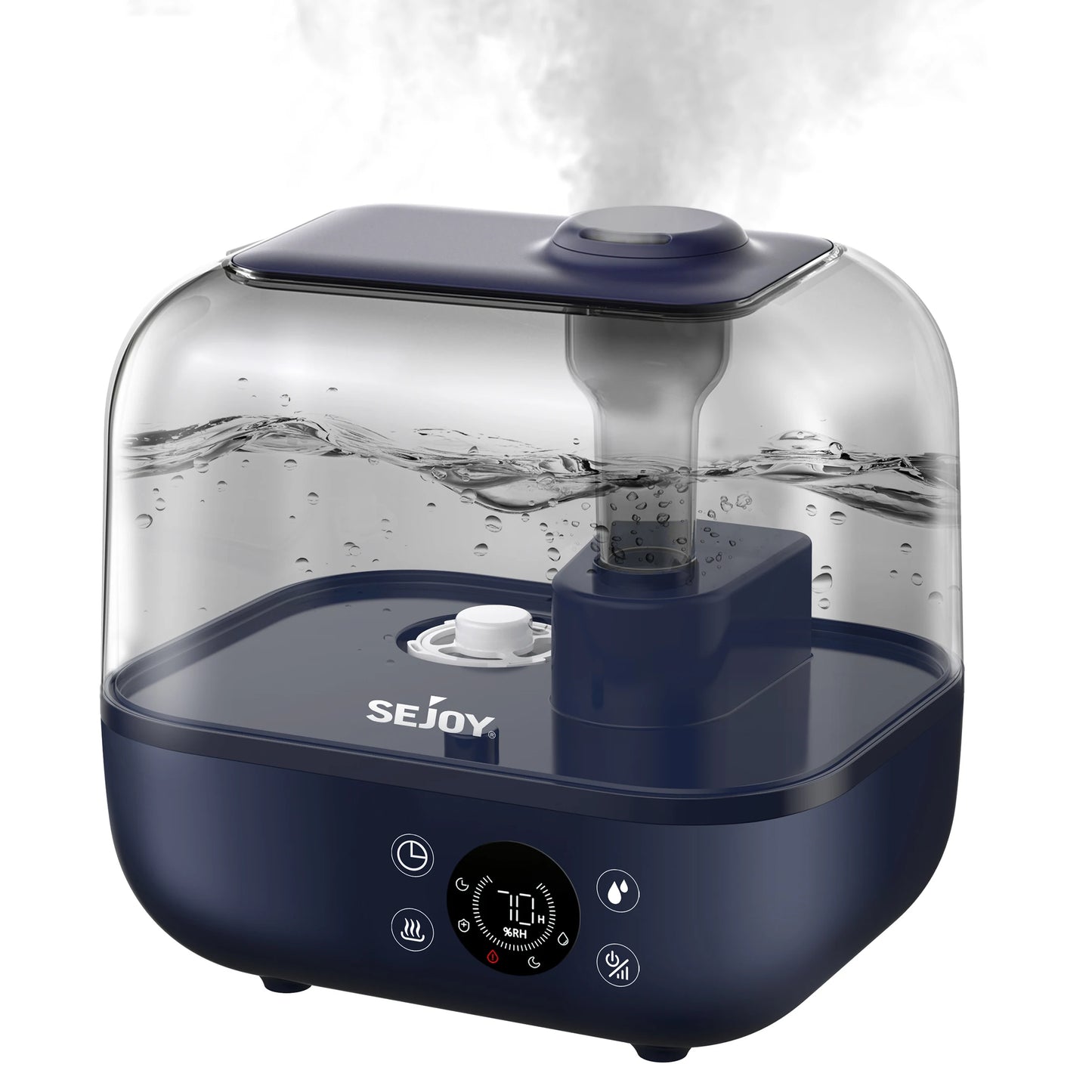 Sejoy Ultrasonic Humidifier With Essential Oil For Bedroom