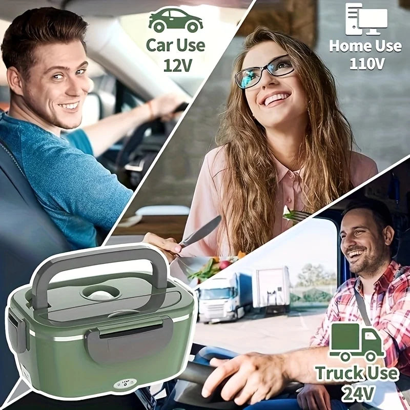 DUTRIEUX Electric Lunch Box Warmer 60W Portable Car Home