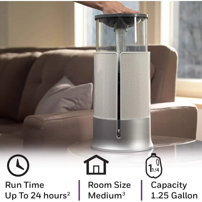XMSJ Designer Series Cool Mist Humidifier Ultra Quiet