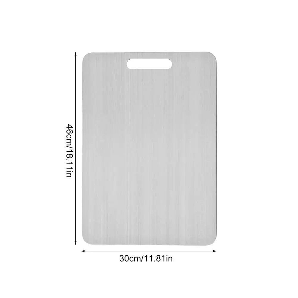 Titanium Double Sided Kitchen Cutting Board With Chop Mat