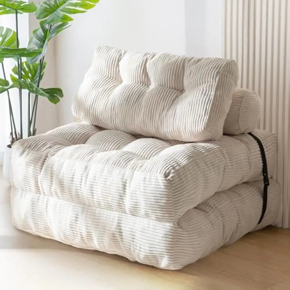 Combination Folding Sofa Bed Sleeper Chair With Support