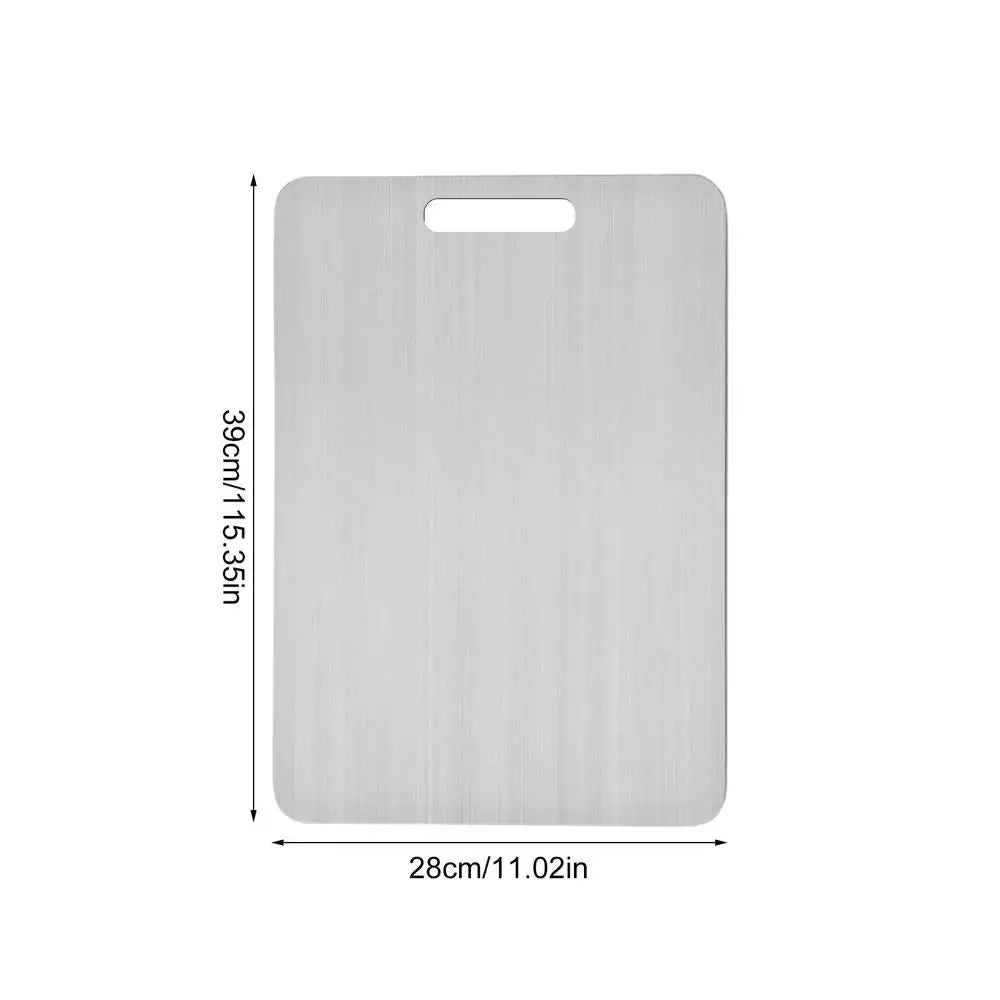 Titanium Double Sided Kitchen Cutting Board With Chop Mat