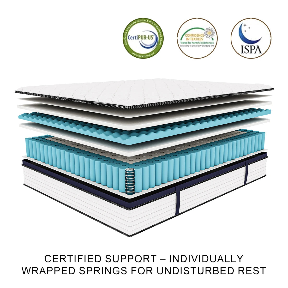 Amztree Hybrid Mattress Medium Firm Pressure Relief