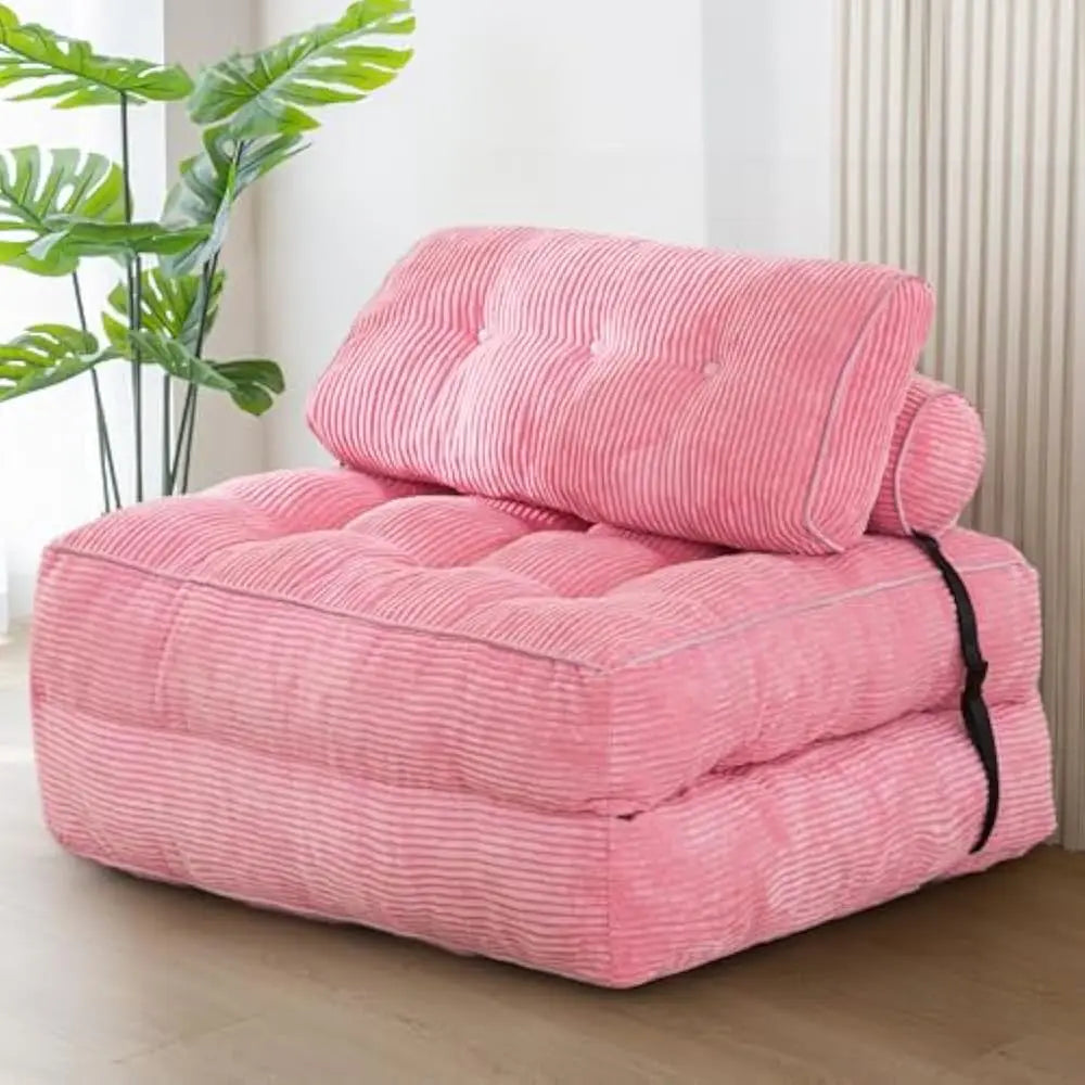 Combination Folding Sofa Bed Sleeper Chair With Support