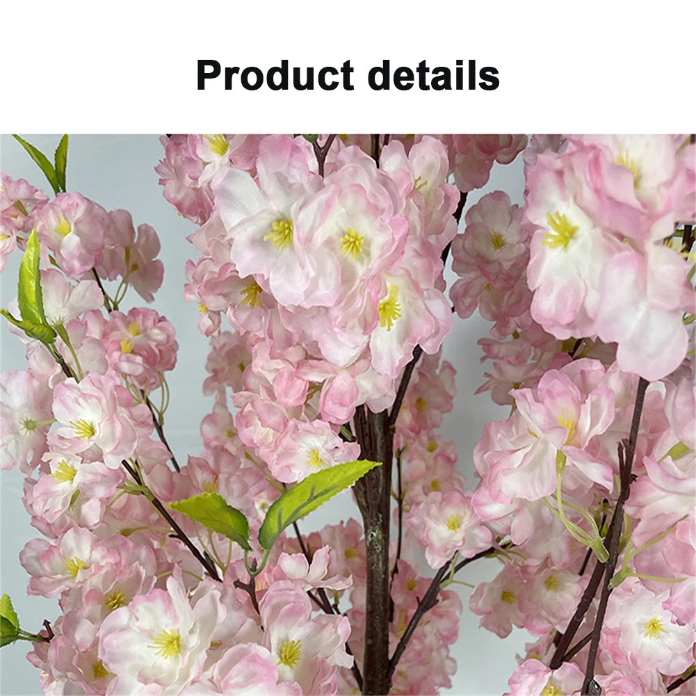 Twisterckcn Artificial Cherry Blossom Tree For Indoor Decor