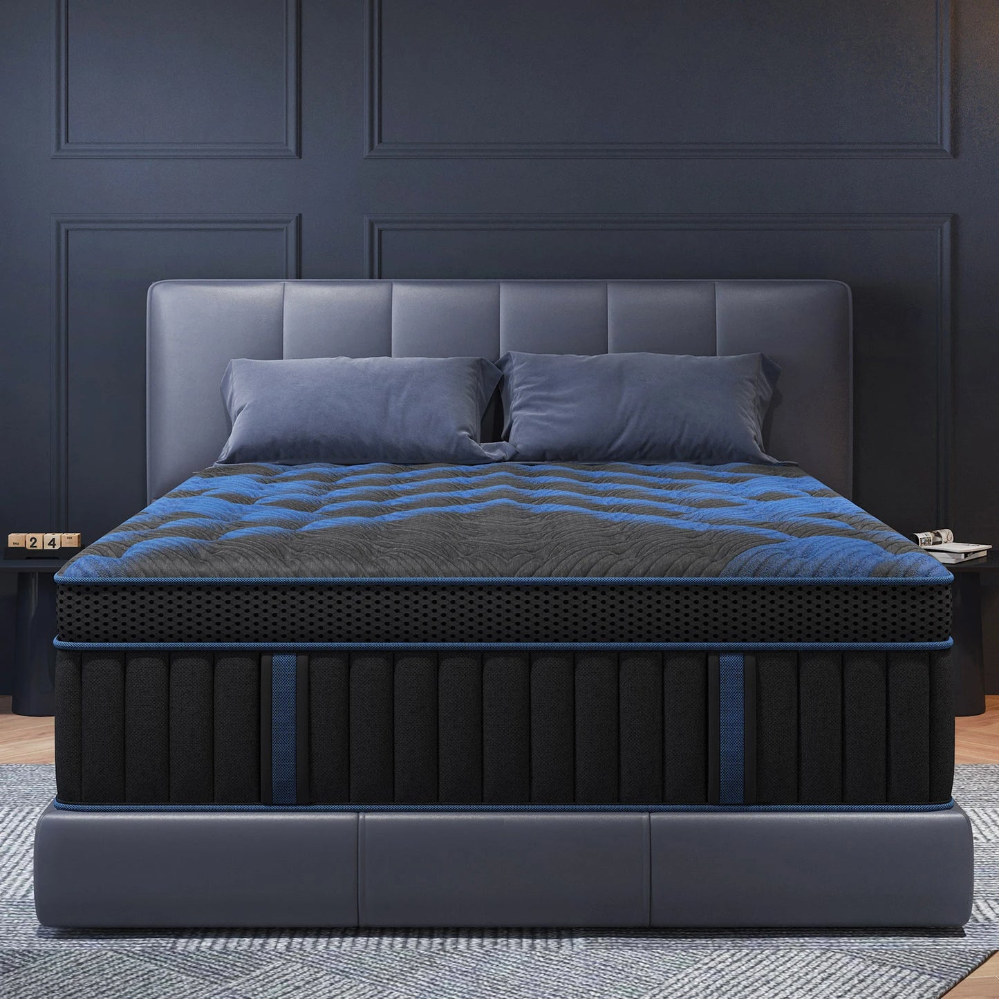 Gel Memory Foam Hybrid Pocket Spring Mattress In A Box