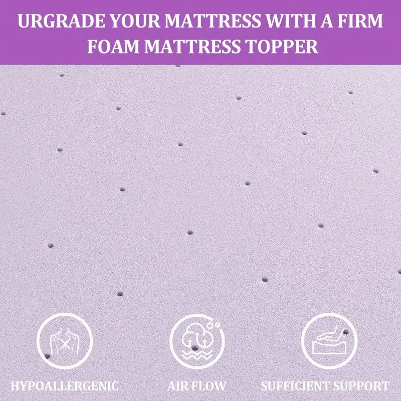 Maxzzz Memory Foam Mattress Topper Cooling Gel Infused