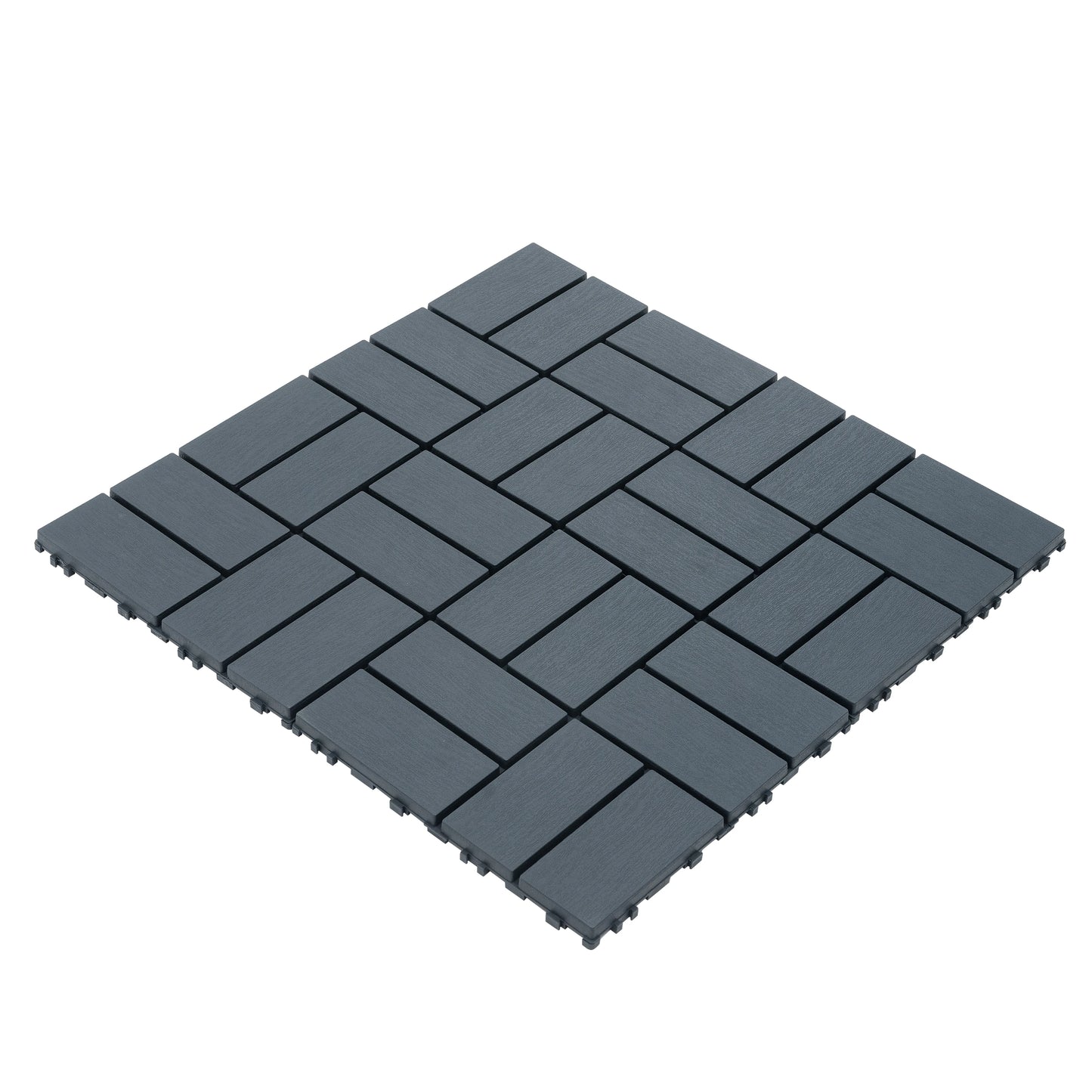 Hign-concerned Interlocking Patio Deck Tiles For Outdoor