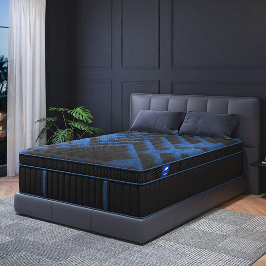 Gel Memory Foam Hybrid Pocket Spring Mattress In A Box