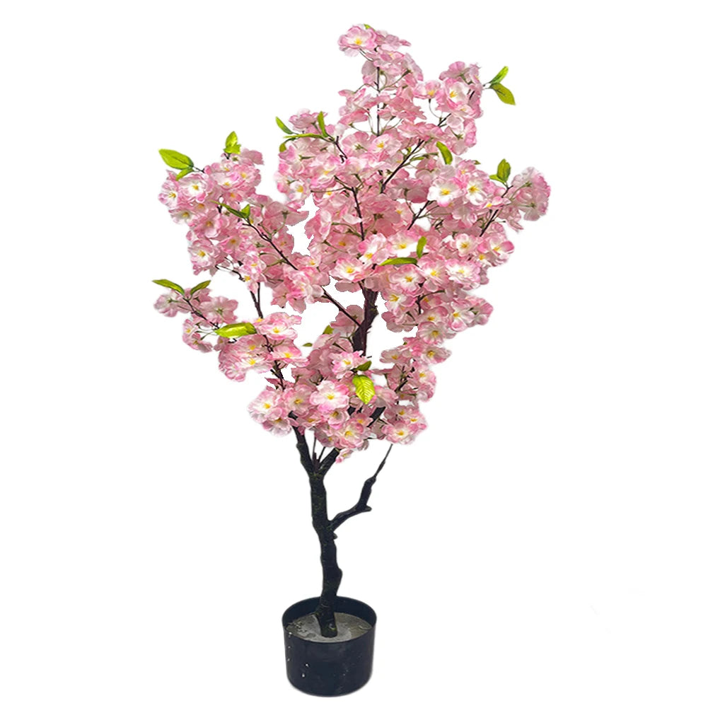 Twisterckcn Artificial Cherry Blossom Tree For Indoor Decor