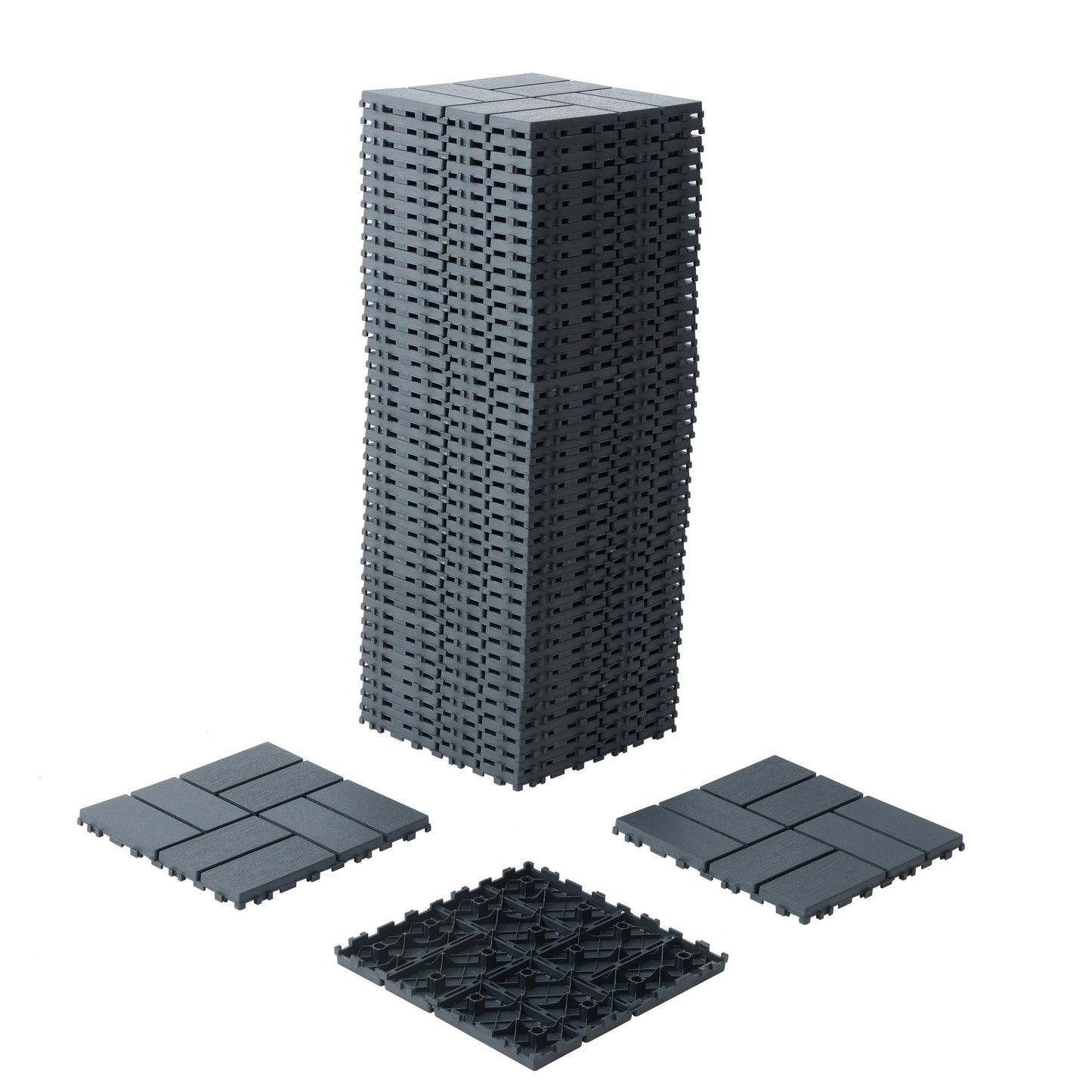 Hign-concerned Interlocking Patio Deck Tiles For Outdoor