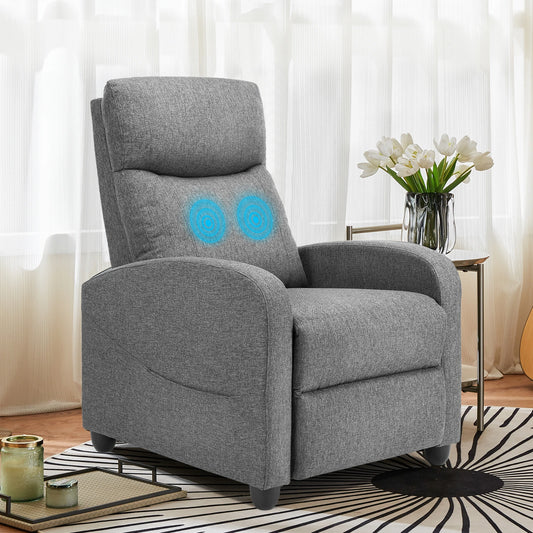 JHK Recliner Chair Massage Sofa With Lumbar Support