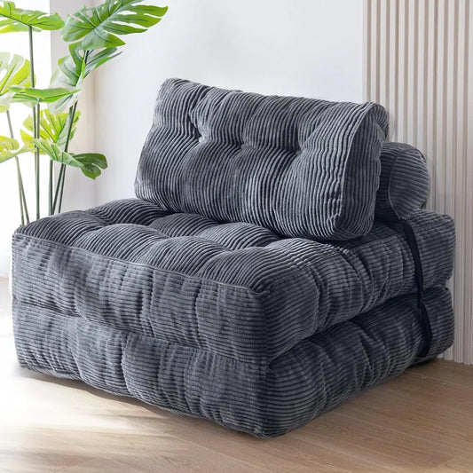 Combination Folding Sofa Bed Sleeper Chair Back Support