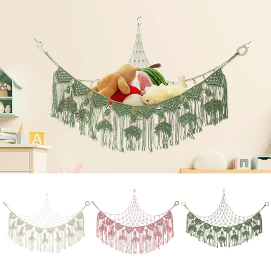 General Use Stuffy Hammock Stuffed Animal Toy Cotton Rope