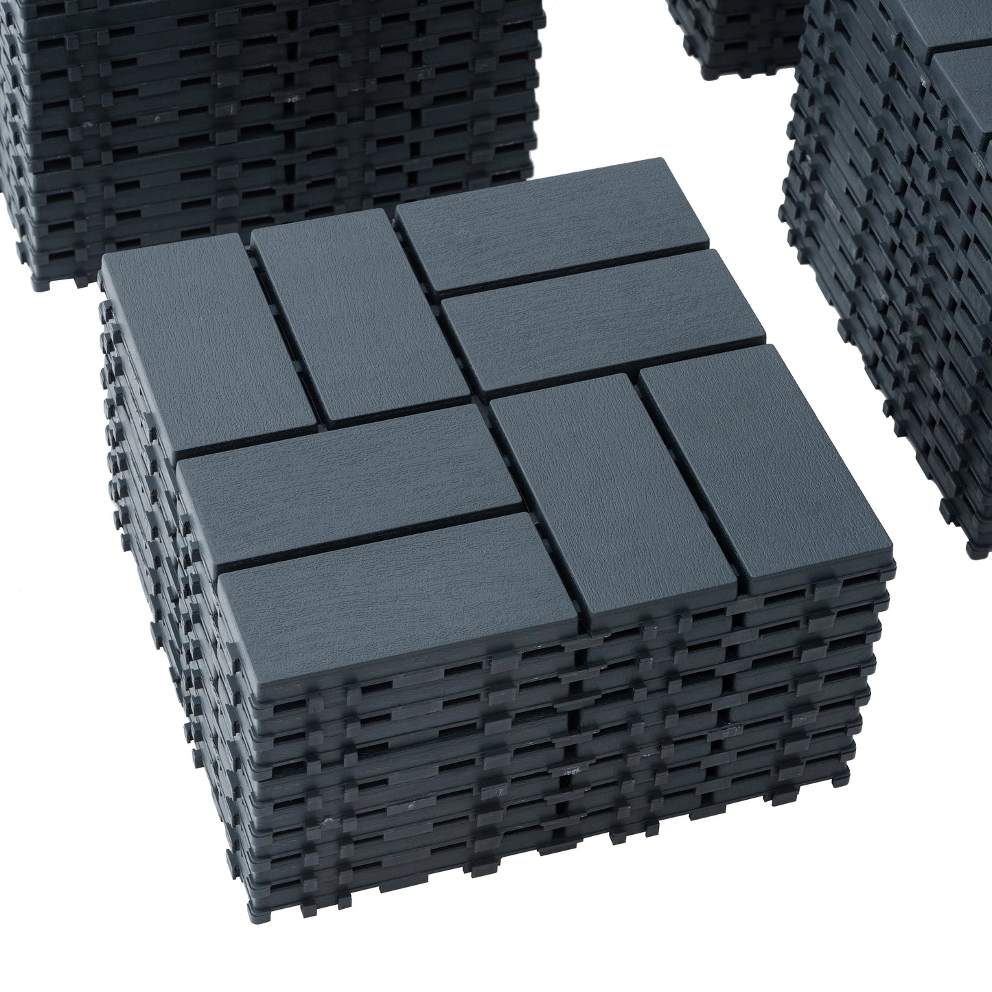 Hign-concerned Interlocking Patio Deck Tiles For Outdoor