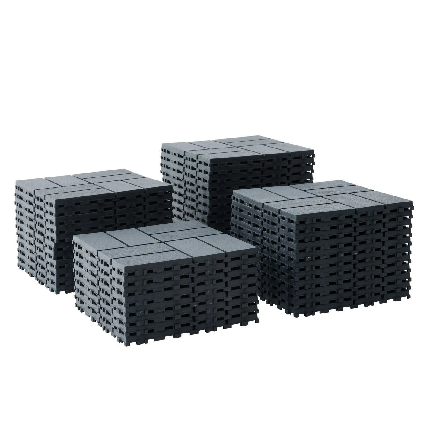 Hign-concerned Interlocking Patio Deck Tiles For Outdoor